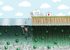 Cartoon: STINKFINGERSCHWURBLER (small) by marian kamensky tagged curevac,testzentren,corona,impfung,pandemie,booster,impfpflicht