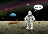 Cartoon: Stratosphären-Extremspringer (small) by marian kamensky tagged stratosphären,extremspringer