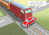 Cartoon: STREIKBRECHER (small) by marian kamensky tagged poststreik,deutschland,bahnstreik