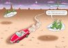 Cartoon: TESLA AUF DEM MARS (small) by marian kamensky tagged tesla,auf,dem,mars,elon,musk,space