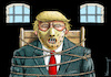 Cartoon: THE BEST MASK FOR TRUMP (small) by marian kamensky tagged coronavirus,epidemie,gesundheit,panik,stillegung,george,floyd,twittertrump,pandemie