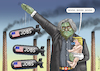 Cartoon: THE JOBS BOOM IN AMERICA (small) by marian kamensky tagged obama trump präsidentenwahlen usa baba vanga republikaner inauguration demokraten steuerreform wikileaks faschismus