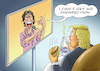 Cartoon: THE NEW SONG OF MICK JAGGER (small) by marian kamensky tagged coronavirus,epidemie,gesundheit,panik,stillegung,trump,pandemie