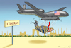 Cartoon: The next drone flight (small) by marian kamensky tagged obama,trump,präsidentenwahlen,usa,baba,vanga,republikaner,inauguration,demokraten,kim,jong,un,wikileaks,faschismus,singarur,nato,summit,ruhani,iran,atomabkommen,pompeo,merkel,soleimani