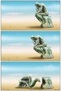 Cartoon: The Thinker (small) by marian kamensky tagged humor