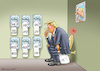 Cartoon: THE THINKER STINKER (small) by marian kamensky tagged obama,trump,präsidentenwahlen,usa,baba,vanga,republikaner,inauguration,demokraten,wikileaks,faschismus,jamal,khashoggi,putin,inf