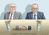 Cartoon: TILLERSON IN MOSKAU (small) by marian kamensky tagged tillerson,in,moskau,lawrow