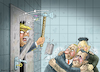 Cartoon: TOMAHAWK (small) by marian kamensky tagged assad,in,chan,schaichun,sarin,giftgasanschlag,trump,tomahawk