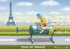 Cartoon: TOUR DE TRANCE (small) by marian kamensky tagged brexit,theresa,may,england,eu,schottland,weicher,wahlen,boris,johnson,nigel,farage,ostern,seidenstrasse,xi,jinping,referendum,trump,monsanto,bayer,glyphosa,strafzölle,tour,de,france