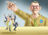 Cartoon: TRIO MORTALE (small) by marian kamensky tagged merkel,seehofer,unionskrise,csu,cdu,flüchtlinge,gauland,merz,afd,akk,spahn,pegida,hutbürger,höcke,führer,wahlen,thüringen,kemmerich