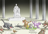 Cartoon: TRUMP- MEMORIAL (small) by marian kamensky tagged selenskyj,ukraine,rüstungsgeld,trump,wahllampfhilfe,joe,biden,amtsenthebungsverfahren