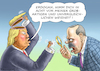 Cartoon: TRUMP DROHT ERDOGAN (small) by marian kamensky tagged afrin,kurden,erdogan,syrien,aramenien,genozid,präsidentenwahlen,türkeiwahlen,kurdistan,trump,is