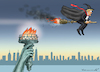 Cartoon: TRUMP IS FIRED (small) by marian kamensky tagged selenskyj,ukraine,rüstungsgeld,trump,wahllampfhilfe,joe,biden,whistleblower,amtsenthebungsverfahren