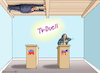 TRUMP WILL NICHT TV-DUELL