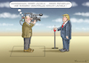 Cartoon: TRUMPS INTERVIEW (small) by marian kamensky tagged obama,trump,präsidentenwahlen,usa,baba,vanga,republikaner,inauguration,demokraten,fbi,james,comey,wikileaks,faschismus