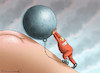 Cartoon: TRUMPSYPHOS (small) by marian kamensky tagged demokratie,in,gefahr,trump,ukraine,gerichtsurteil,schuldig,stormy,daniels,putin