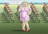 Cartoon: TRUMPTRANSGENDER (small) by marian kamensky tagged obama,trump,präsidentenwahlen,usa,baba,vanga,republikaner,inauguration,demokraten,charlottesville,transgender,wikileaks,faschismus