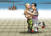 Cartoon: TSIPRAS IN MOSKAU (small) by marian kamensky tagged alexis,tsipras,griechenland,rettungsschirm,eu,griechowestern