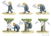 Cartoon: TWEETTRUMP (small) by marian kamensky tagged obama,trump,präsidentenwahlen,usa,baba,vanga,republikaner,inauguration,demokraten,wikileaks,faschismus