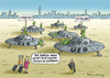 Cartoon: UFO-Lufthansa Streik (small) by marian kamensky tagged lufthansa,streik,ufo,grüne,männchen,gewerkschaften