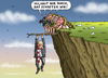 Cartoon: Uli Hoenes wird gehalten (small) by marian kamensky tagged uli,hoeness,fc,bayern