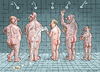 Cartoon: Uli unter den seinen (small) by marian kamensky tagged uli,hoeness,fc,bayern,steuerbtrug,menschenhandel