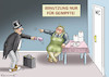 Cartoon: UNBESTECHLICHE KLO-FRAU (small) by marian kamensky tagged curevac,corona,impfung,pandemie,impfpflicht