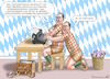 Cartoon: UNSCHULDSLAMM AIWANGER (small) by marian kamensky tagged unschuldslamm,aiwanger