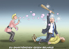 Cartoon: USCHI GREIFT HART DURCH (small) by marian kamensky tagged belarus,lukaschenko,diktatur,putin