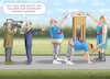 Cartoon: VERHARMLOSER OLAF (small) by marian kamensky tagged scholz,afd,kanzleramt,2025