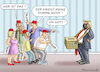 Cartoon: VERMUMMTER TRUMP (small) by marian kamensky tagged coronavirus,epidemie,gesundheit,panik,stillegung,george,floyd,twittertrump,pandemie