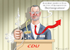 Cartoon: VERSPANNTER SPAHN (small) by marian kamensky tagged verspannter,spahn