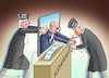 Cartoon: VIDEOPUTIN IN SÜDAFRIKA (small) by marian kamensky tagged getreideabkommen,putin,ukraine,afrika