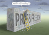 Cartoon: VOLKSFEINDIN (small) by marian kamensky tagged obama,trump,präsidentenwahlen,usa,baba,vanga,republikaner,inauguration,demokraten,wikileaks,faschismus,jamal,khashoggi