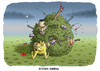 Cartoon: Vollintegrant Buschido Bambino (small) by marian kamensky tagged bushido,maffiaskandal,stern,musikindustrie,intergration