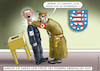 Cartoon: Wahlen in Thüringen (small) by marian kamensky tagged merkel,seehofer,unionskrise,csu,cdu,flüchtlinge,gauland,merz,afd,akk,spahn,pegida,hutbürger,björn,höcke