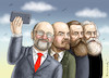 Cartoon: WARUM DIE SAARLANDBEULE (small) by marian kamensky tagged schulzeffekt,martin,schulz,kanzlerkandidat,spd,saarlandwahlen