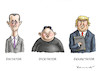 Cartoon: WARUM DIE WELT UNTERGEHT (small) by marian kamensky tagged obama trump präsidentenwahlen usa baba vanga republikaner inauguration demokraten kim jong un nord korea wikileaks faschismus