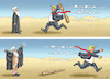 Cartoon: WARUM TRUMP DEN ANGRIFF GESTOPPT (small) by marian kamensky tagged obama,trump,präsidentenwahlen,usa,baba,vanga,republikaner,inauguration,demokraten,kim,jong,un,wikileaks,faschismus,singarur,nato,summit,ruhani,iran,atomabkommen,pompeo,merkel