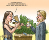 Cartoon: WEIHNACHTEN BEI BRANGELINA (small) by marian kamensky tagged weihnachten,bei,brangelina