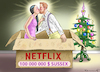 Cartoon: WEIHNACHTSSUSSEX (small) by marian kamensky tagged harry,und,meghan,netflix,sussex