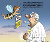 Cartoon: Weltuntergang (small) by marian kamensky tagged maya,kalender,prophezeihung,weltuntergang,dezember,weihnachten,biene,maja,karel,gott