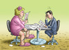 Cartoon: Wetten Dass Erfindungspause (small) by marian kamensky tagged wetten,dass,markus,lenz,zdf,cindy,marzan