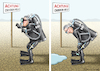 Cartoon: WIELER STAUNT (small) by marian kamensky tagged curevac,testzentren,corona,impfung,pandemie,booster,omikron,wieler,rki,impfpflicht