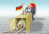 Cartoon: WOHER DER WOHLSTAND KOMMT (small) by marian kamensky tagged merkel,seehofer,unionskrise,csu,cdu,flüchtlinge,gauland,merz,afd,spahn,akk,immunität,björn,höcke,hackerangriff,verfassungsschutz,politischer,aschermittwoch,söder