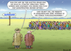 Cartoon: WUNSCHKONZERT BEENDEN (small) by marian kamensky tagged eu,flüchtlinge,asyl,politik,willkommenskultur,terrorismus,heidenau,horst,seehofer,bayern