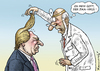 Cartoon: ZIKA KRANKER DONALD TRUMP (small) by marian kamensky tagged eu flüchtlinge asyl politik willkommenskultur terrorismus heidenau horst seehofer bayern