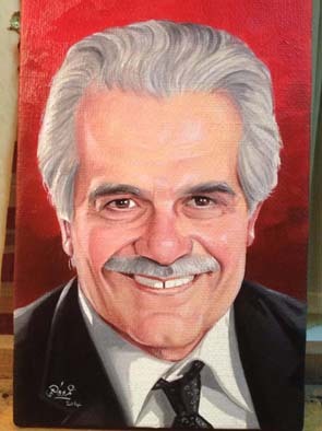 Cartoon: Artist Omar Sharif (medium) by amr fahmy art tagged artist,omar,sharif