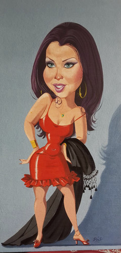 Cartoon: Egyptian girl (medium) by amr fahmy art tagged egyptian,girl