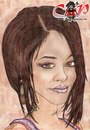 Cartoon: Rihanna (small) by corabiapiratilorgmailcom tagged caricaturi,desene,portrete,corabia,piratilor